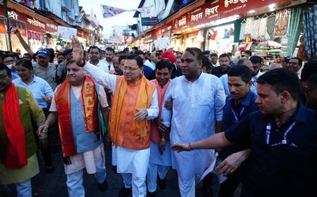 सीएम धामी ने ‘स्वदेशी अपनाओ, राष्ट्र को आगे बढ़ाओ’ अभियान की शुरुआत की