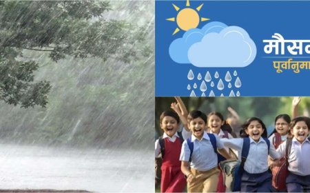 उत्तराखंड में मौसम की चेतावनी: भारी बारिश की संभावना, स्कूलों में अवकाश की घोषणा