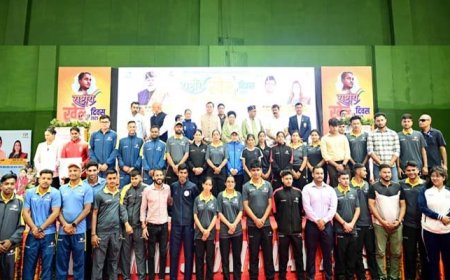 राष्ट्रीय खेल दिवस पर सीएम धामी की महत्वपूर्ण घोषणाएं, मानसी नेगी और अरशद को मिली सरकारी नौकरी