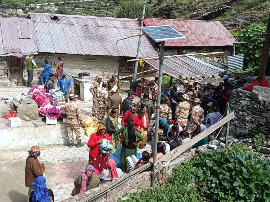 धराली में आपदा प्रबंधन को लेकर कवायद