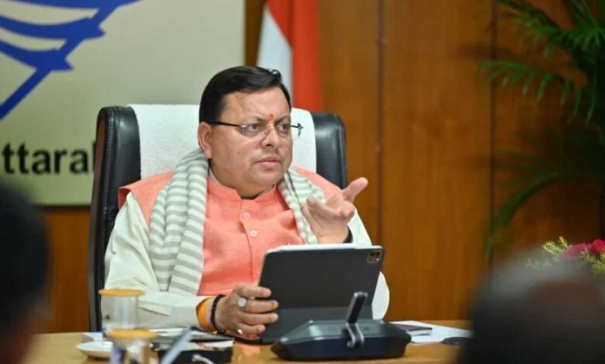 “सीएम धामी का सख्त निर्देश: आपदा जोखिम वाले क्षेत्रों में नए निर्माण पर रोक”