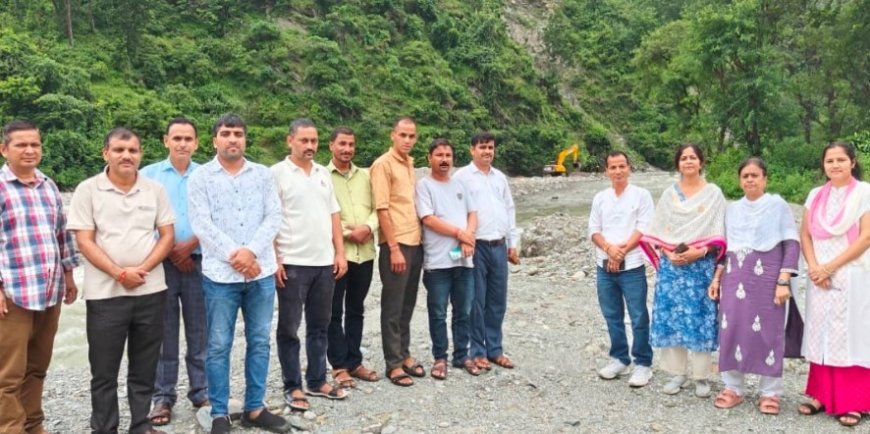 भाजपा नेता सुंदर बोहरा के प्रयास लाए रंग, सीएम के निर्देश पर आपदा प्रभावित क्षेत्र शुरू हुआ सुरक्षात्मक कार्य