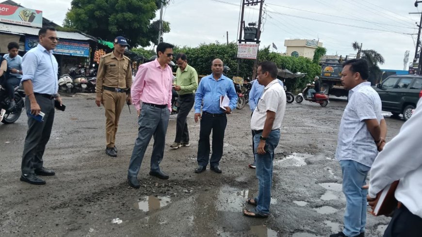 सभी सड़कों को गड्ढामुक्त करने के निर्देश!