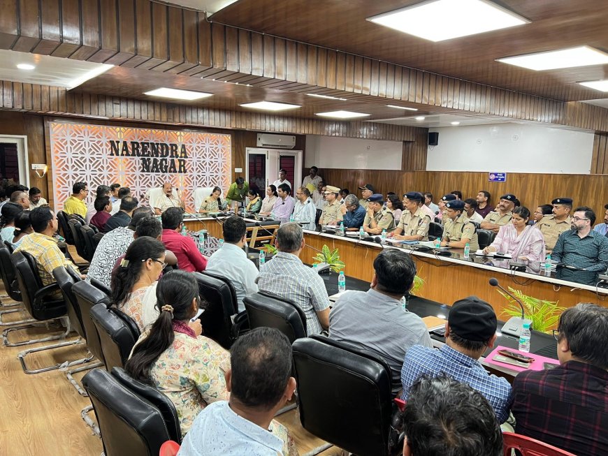 कुंजापुरी पर्यटन एवं विकास मेले की भव्यता और सुरक्षा: कैबिनेट मंत्री सुबोध उनियाल की बैठक