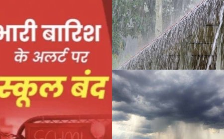 उत्तराखंड में भारी बारिश का अलर्ट, स्कूलों में छुट्टी की घोषणा