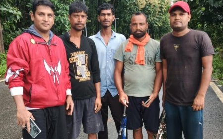 टनकपुर: गांव के युवाओं ने बारिश में बहते यूपी के यात्री को बचाया