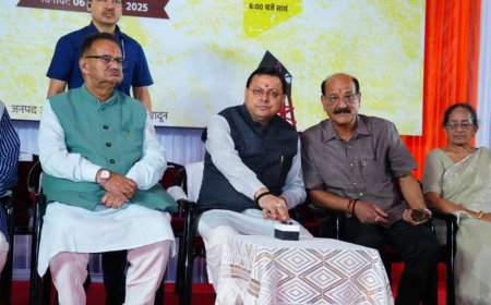 देहरादून: मुख्यमंत्री पुष्कर सिंह धामी ने डालनवाला थाने में 13 लॉन्ग रेंज आधुनिक सायरनों का किया लोकार्पण