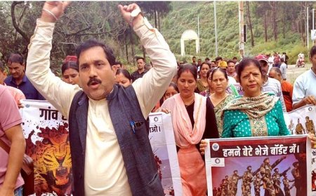 चौबट्टाखाल क्षेत्र में गुलदारों का आतंक: ग्रामीणों की मुख्यमंत्री से कड़े कदम उठाने की मांग