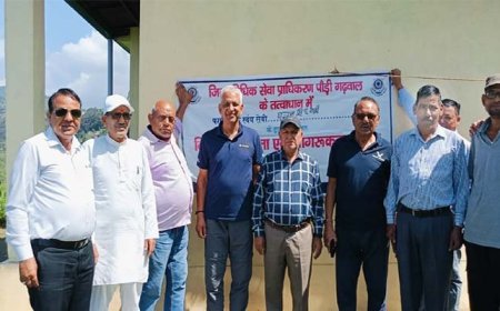 पट्टी मनियारस्यूं में वरिष्ठ नागरिक मंच की स्थापना, कर्नल आनंद कुमार थपलियाल बने अध्यक्ष, क्षेत्र की समस्याओं के समाधान के लिए संकल्पित