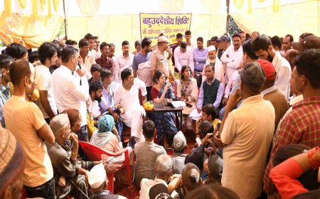 डीएम वंदना की बबियाड़ में जनसुनवाई, 112 जन समस्याओं का समाधान जल्द होगा