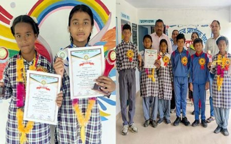 सोनाक्षी ने गोला फेंक में जीता स्वर्ण पदक, पाबौ ब्लॉक के खिलाड़ियों ने किया शानदार प्रदर्शन