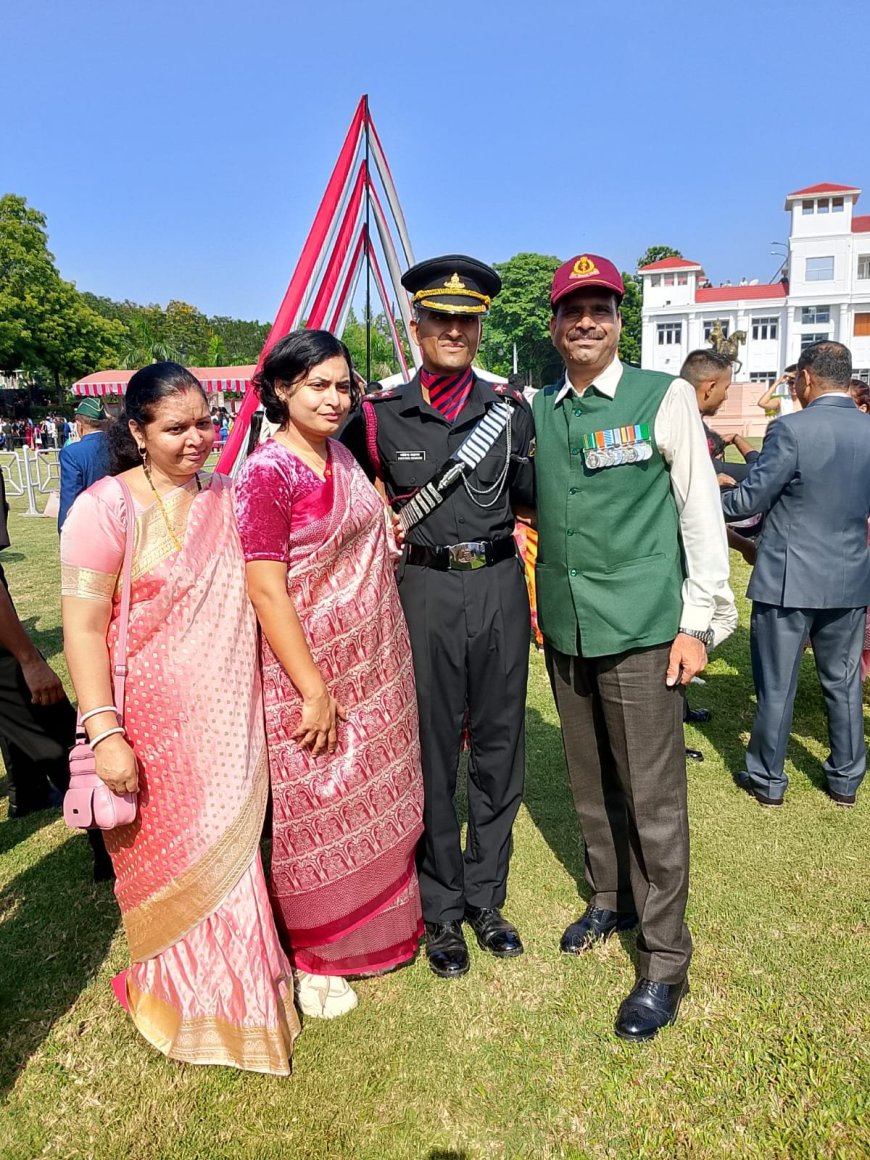 पिथौरागढ़ के ज्योतेंद्र खड़ायत की शानदार उपलब्धि, बने लेफ्टिनेंट
