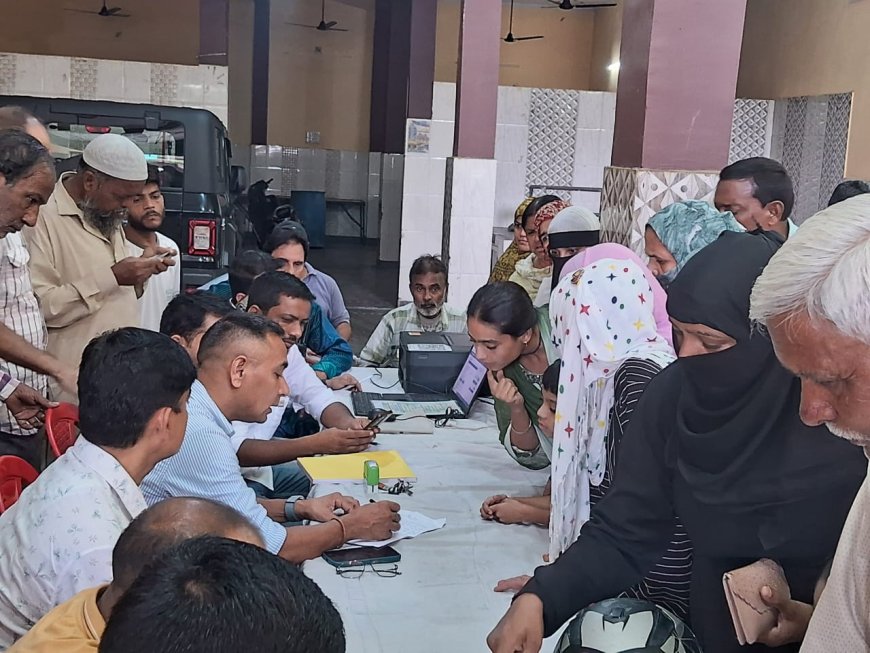 हल्द्वानी में डीएम वंदना के निर्देश पर सफल जन सुविधा शिविरों का आयोजन