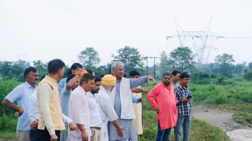 हरिद्वार में सांसद त्रिवेंद्र सिंह रावत का आपदा प्रभावित क्षेत्रों का दौरा, राहत कार्यों पर जोर