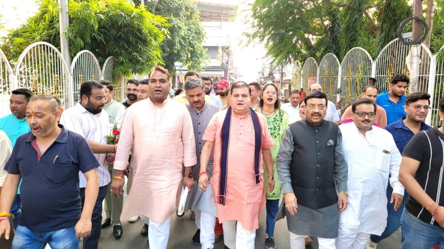 भाजपा के महानगर अध्यक्ष सिद्धार्थ अग्रवाल ने प्रधानमंत्री मोदी के आर्थिक सुधारों का किया समर्थन