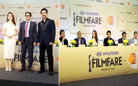 गुजरात में सिनेमा का चार्म: 70वें फ़िल्मफ़ेयर अवॉर्ड्स 2025 का भव्य आयोजन