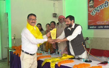 राष्ट्रवादी रीजनल पार्टी ने पंचायत प्रतिनिधियों का किया सम्मान, सामूहिक स्वीकार्यता की आवश्यकता