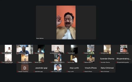 उत्तराखंड कांग्रेस की वर्चुअल बैठक: मुद्दों पर विस्तृत चर्चा