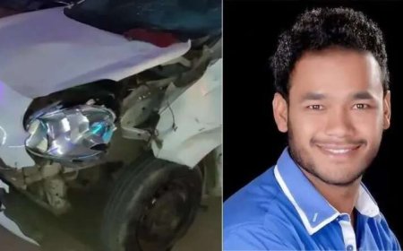 बेकाबू कार ने भाजयुमो महामंत्री बिष्ट को कुचल कर मार डाला, फरार कार चालक की तलाश में जुटी पुलिस