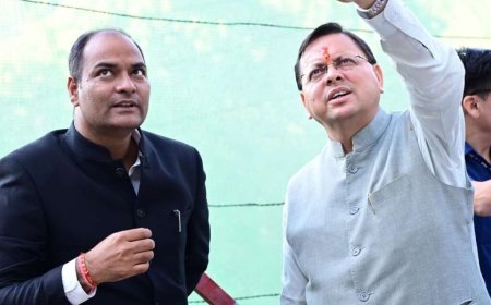 चम्पावत-टनकपुर मार्ग का सीएम धामी ने किया स्थलीय निरीक्षण, स्वाला डेंजर जोन में दिए स्थायी समाधान के निर्देश