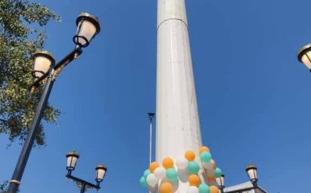 खटीमा में 215 फीट ऊंचे तिरंगे का सीएम धामी ने किया लोकार्पण