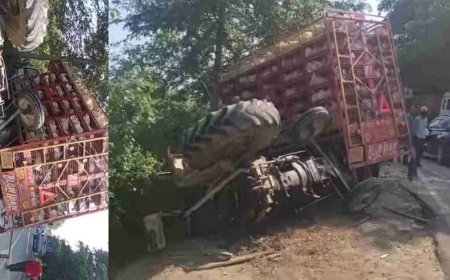 खटीमा : दीपावली पर्व पर घर जा रहे चार मज़दूरों की सड़क हादसे में हुई मौत