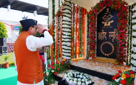 Uttarakhand News: सीएम धामी ने पुलिस स्मृति दिवस पर की यह बड़ी घोषणाएं