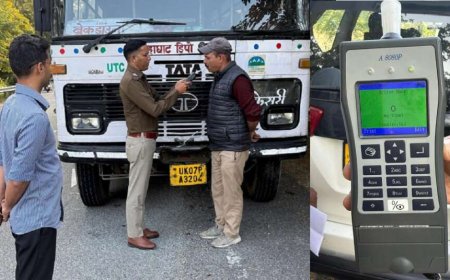 चम्पावत : परिवहन विभाग ने 98 वाहनों का चालान किया, 23 के दस्तावेज जब्त व तीन वाहन सीज