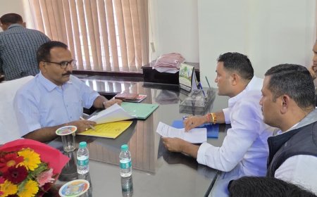 विधायक कैड़ा ने की जिलाधिकारी नैनीताल से मुलाकात भीमताल क्षेत्र की समस्याओं का समाधान करने की करी मांग