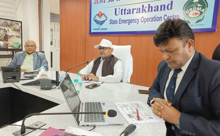 भूकंप के प्रभाव से निपटने के लिए मॉक ड्रिल की तैयारी