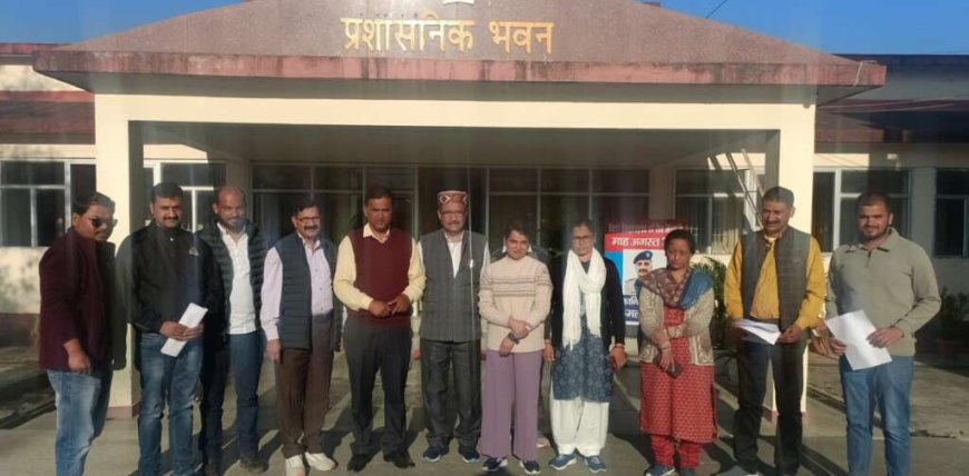 नगेंद्र जोशी के समर्थन में आगे आए कर्मचारी संगठन, निष्पक्ष एवं उच्च स्तरीय जांच की मांग उठाई
