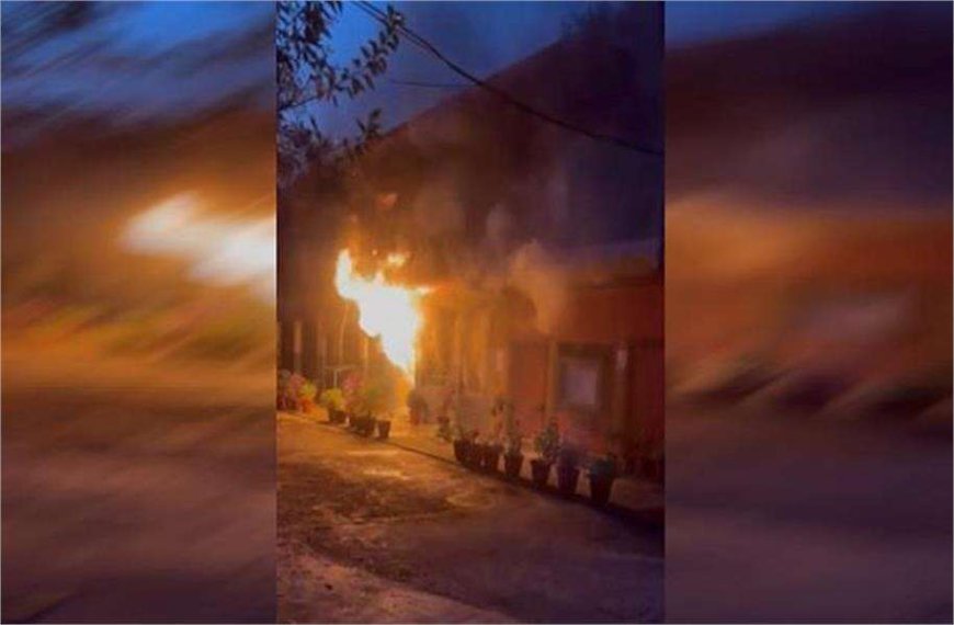 देहरादून में स्कूल की इमारत में लगी भीषण आग, मची अफरा-तफरी, मौके पर दमकल की गाड़ियां