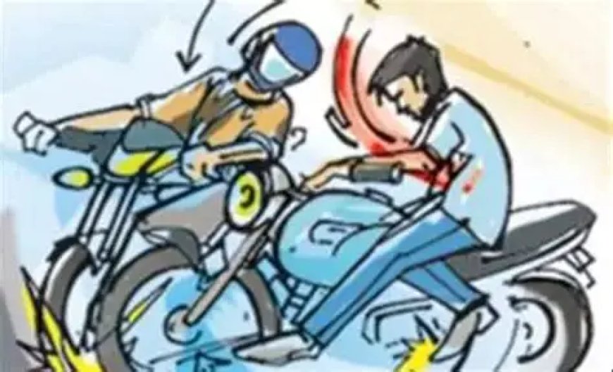 हल्द्वानी : दो बाइकों की हुई भीषण टक्कर, दोनों बाइकों के हुए टुकड़े, दो की मौत