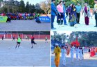 कंडोलिया में राज्य स्तरीय फुटबॉल प्रतियोगिता का शुभारंभ, राज्य भर से 14 टीमें पहुंची पौड़ी, पहले मुकाबले में बागेश्वर ने पौड़ी को 2-1 हराया
