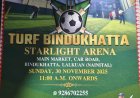 खुशखबरी: टर्फ बिंदुखत्ता – स्टारलाइट एरीना’ का भव्य उद्घाटन कल