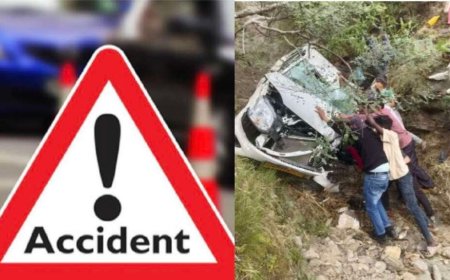 Uttarakhand: पहाड़ में हादसा , 200 मीटर गहरी खाई में गिरी कार, दो लोगों की मौत