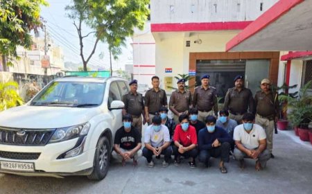 नैनीताल में युवक का अपहरण, हरियाणा के 8 आरोपी गिरफ्तार
