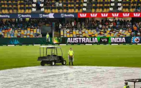 बारिश ने बिगाड़ा ब्रिसबेन का रोमांच, भारत ने 2-1 से टी20 सीरीज जीती