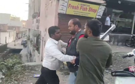 अतिक्रमण की रिपोर्टिंग कर रहे पत्रकार पर जानलेवा हमला, नहर में फेंका, दो गिरफ्तार