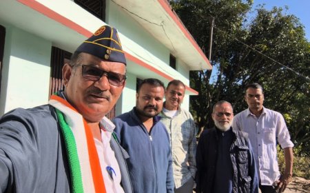 कर्नल रामरतन नेगी ने लैंसडौन विधानसभा से पेश की दावेदारी, शुरू किया जनसंपर्क