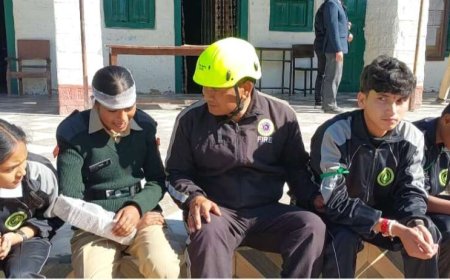 चम्पावत : भूकंप पर आधारित वृहद मॉक ड्रिल का जनपद में हुआ सफल आयोजन