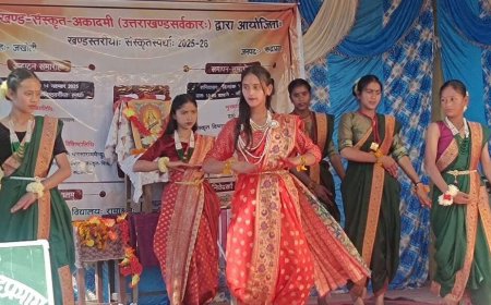 रुद्रप्रयाग: संस्कृत भाषा उत्थान के लिए जिले में खण्ड स्तरीय प्रतियोगिताओं का सफल आयोजन