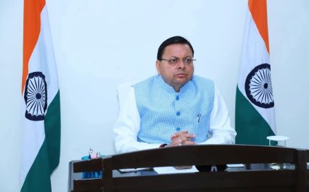 सीएम धामी ने सभी डीएम के साथ की वर्चुअल बैठक, दिए फील्ड में जाकर काम देखने के निर्देश