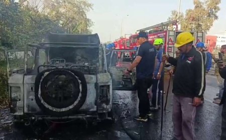 उत्तराखंड : सड़क पर दौड़ती थार में लगी भयानक आग, चार युवकों ने कूदकर बचाई अपनी जान