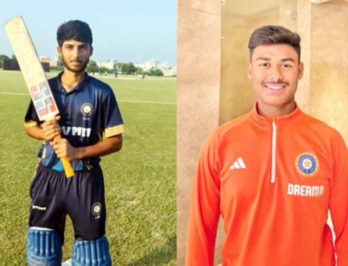 भारत की अंडर 19 क्रिकेट टीम में उत्तराखंड के इन 2 खिलाड़ियों का चयन