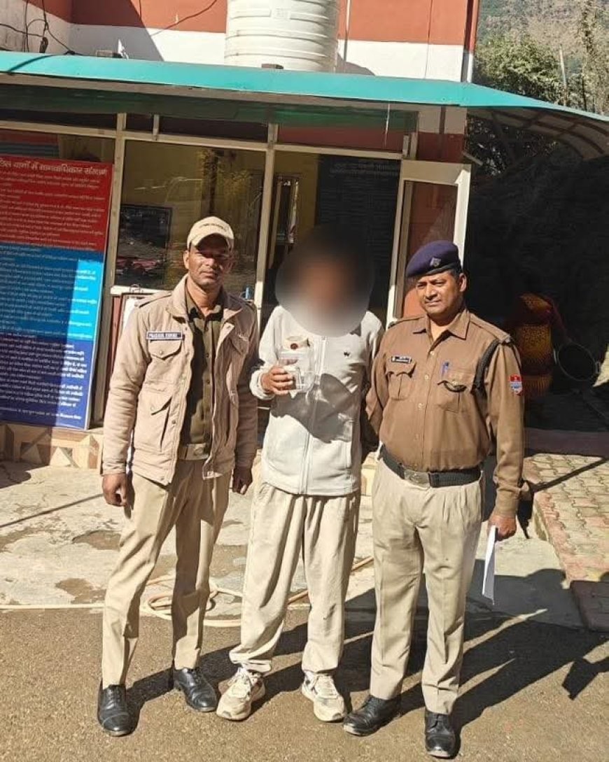 पिथौरागढ़ पुलिस ने मढ़ खड़ायत में चोरी का खुलासा किया, आरोपी गिरफ्तार