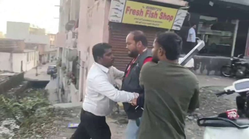 अतिक्रमण की रिपोर्टिंग कर रहे पत्रकार पर जानलेवा हमला, नहर में फेंका, दो गिरफ्तार