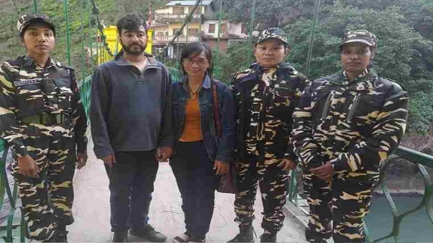 उत्तराखंड : नेपाल बॉर्डर पर संदिग्ध महिला गिरफ्तार SSB ने पकड़ा