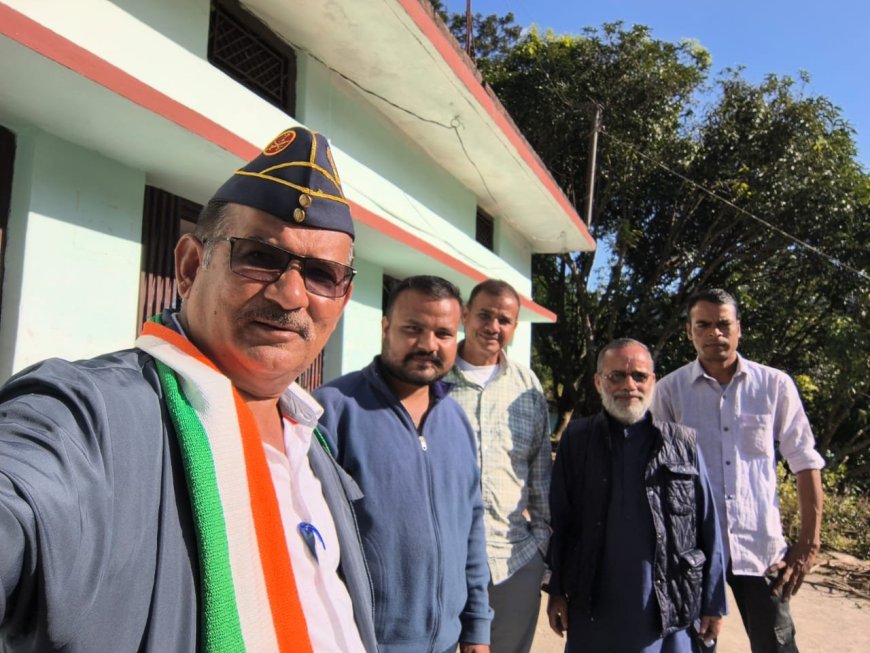 कर्नल रामरतन नेगी ने लैंसडौन विधानसभा से पेश की दावेदारी, शुरू किया जनसंपर्क