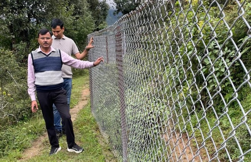 चम्पावत : चैनलिंक से बनेगा अटूट सुरक्षा घेरा, 25 क्लस्टरों में खेती होगी फुलप्रूफ